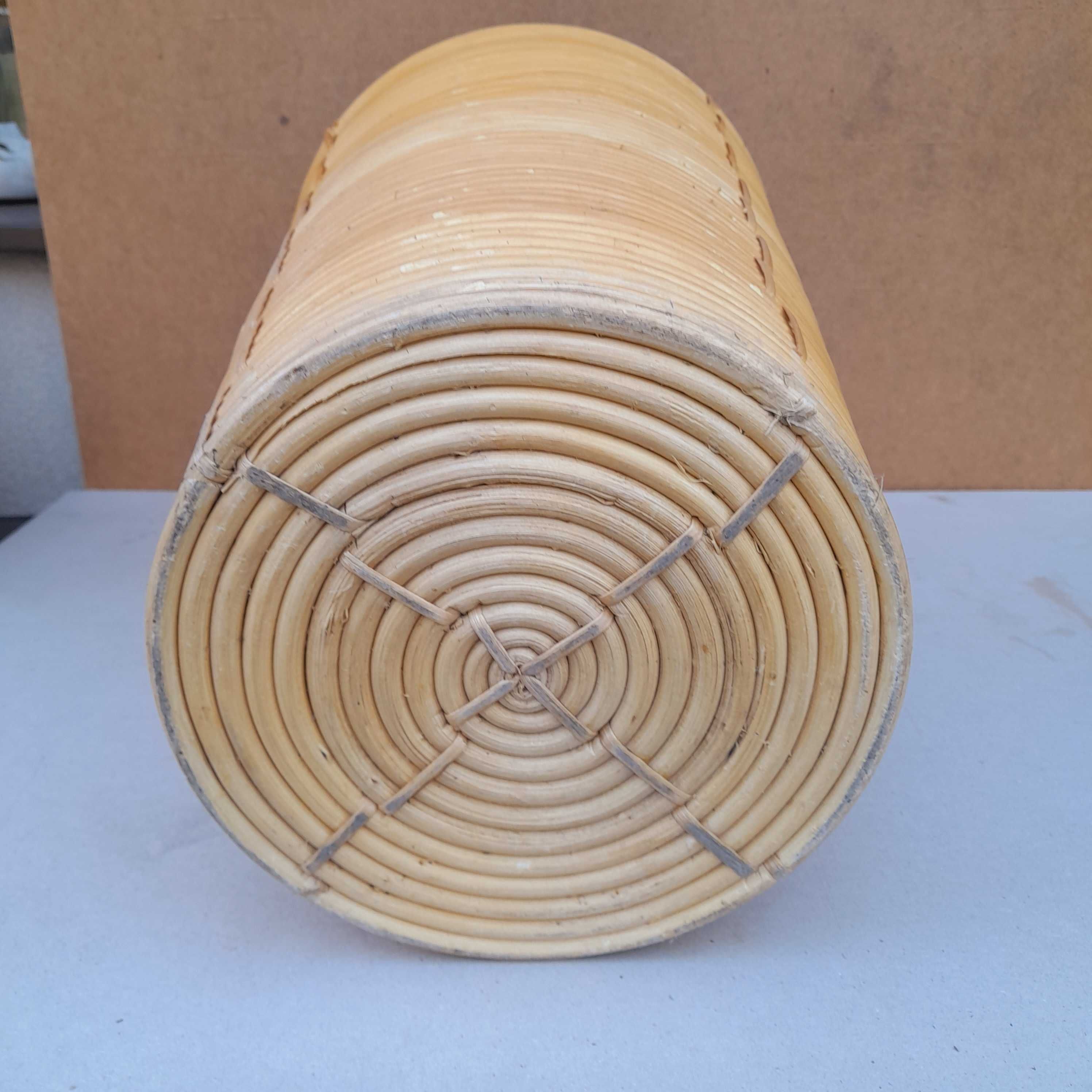 Kosz rattanowy, wys. 55 cm