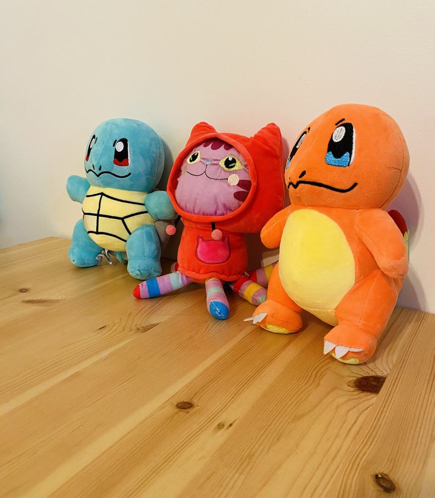 Peluches Adoráveis - Pokémon, Blue, Hello Kitty, Gabby e Frozen!
