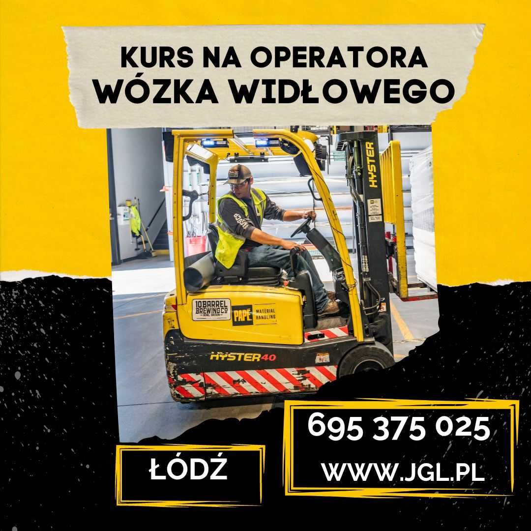 Kursy na wózki widłowe podnośnikowe i specjalizowane