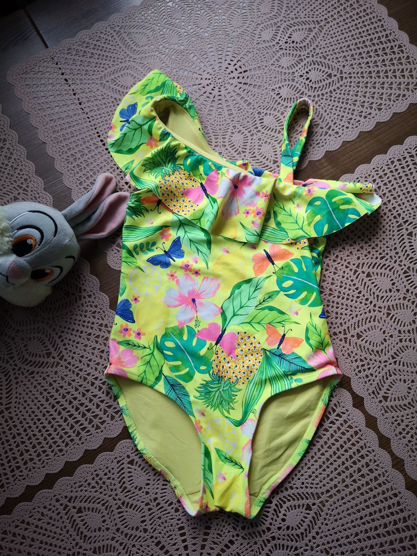 Strój kąpielowy, bikini, jednoczęściowy, HM, 98-104