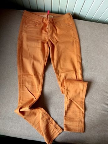 spodnie długie pomarańczowe rozmiar M, H&M