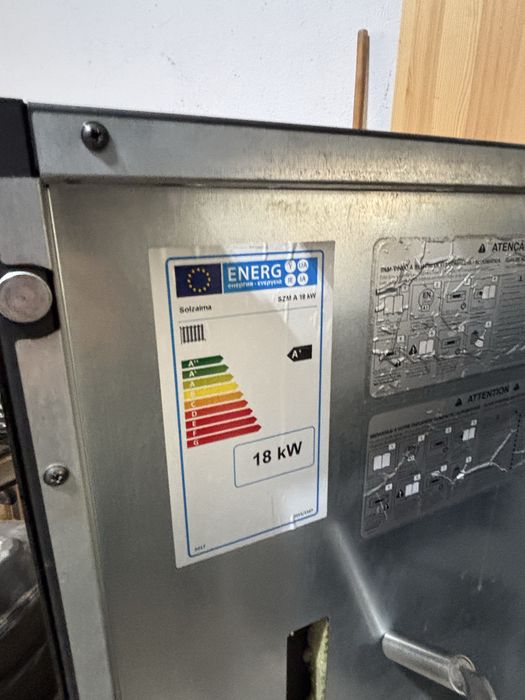 Caldeira Pallets SOLZAIMA 18kw com silo 200kg