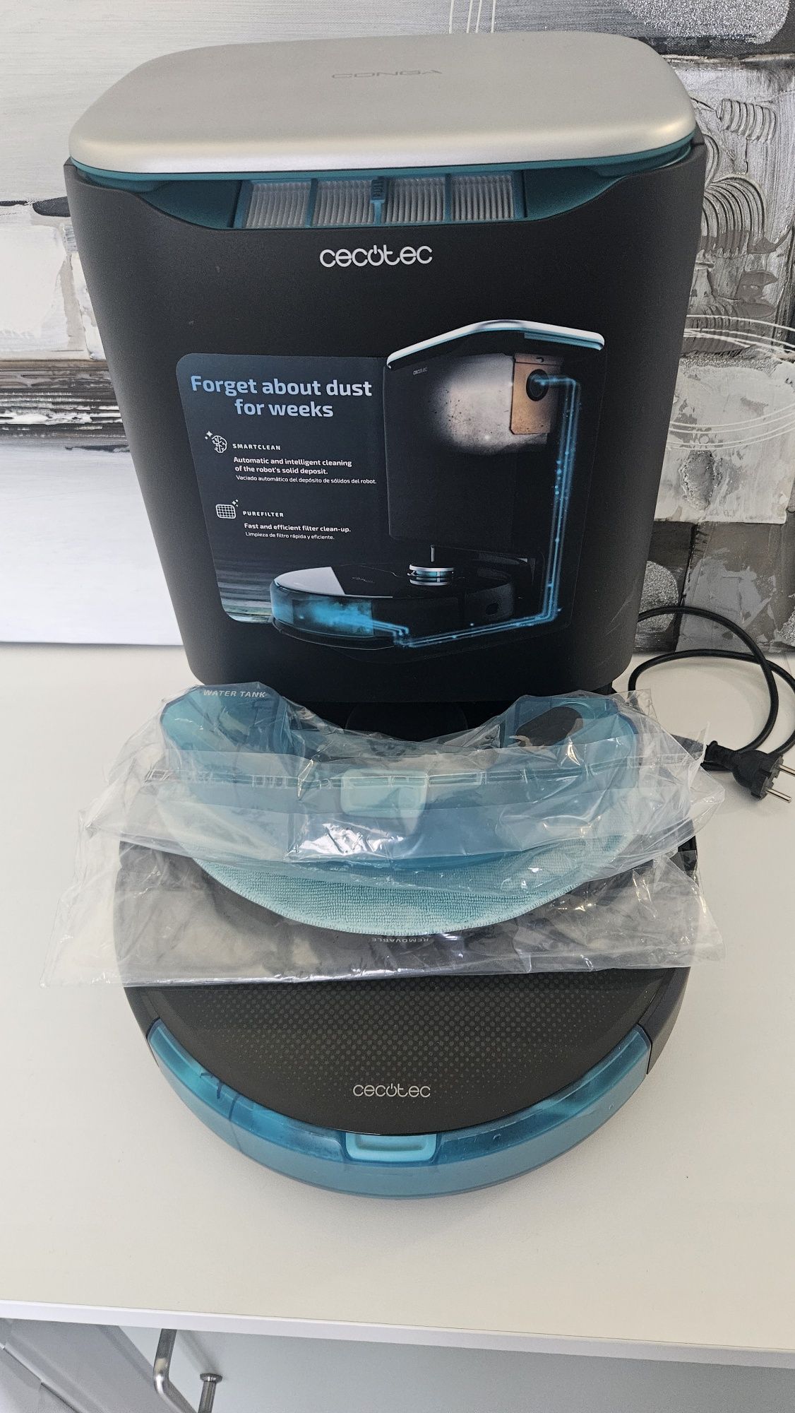Aspirador Robot Conga 9090 - com IA