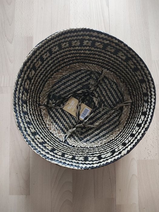 Kosz osłonka z trawy morskiej wysokość 28 cm Saska Garden