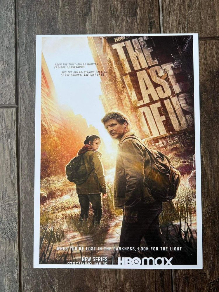 Plakat A4 kodak the last of us gra