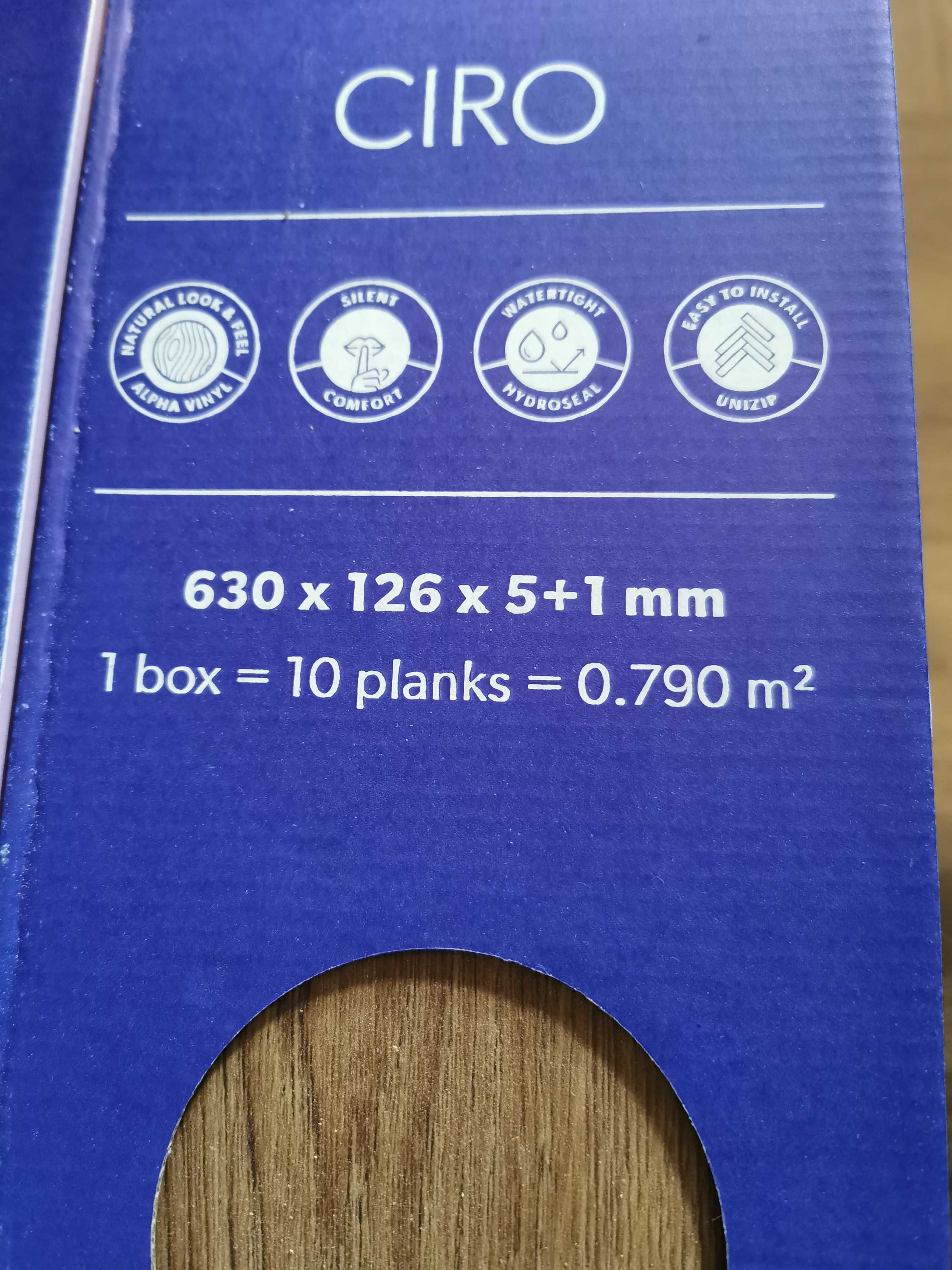 Panele winylowe SPC LVT Quick Step Dąb Karmel 9,5 m² – nowe, 12 paczek