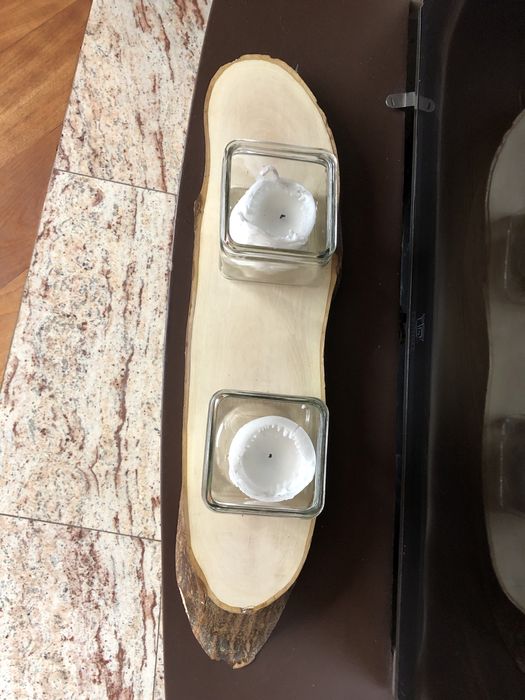 Deska dekoracyjna z drzewa orzecha włoskiego