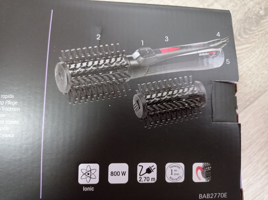 Фен - щітка Babyliss Pro BAB2770E Фен - браш Бебіліс Професійний Браш