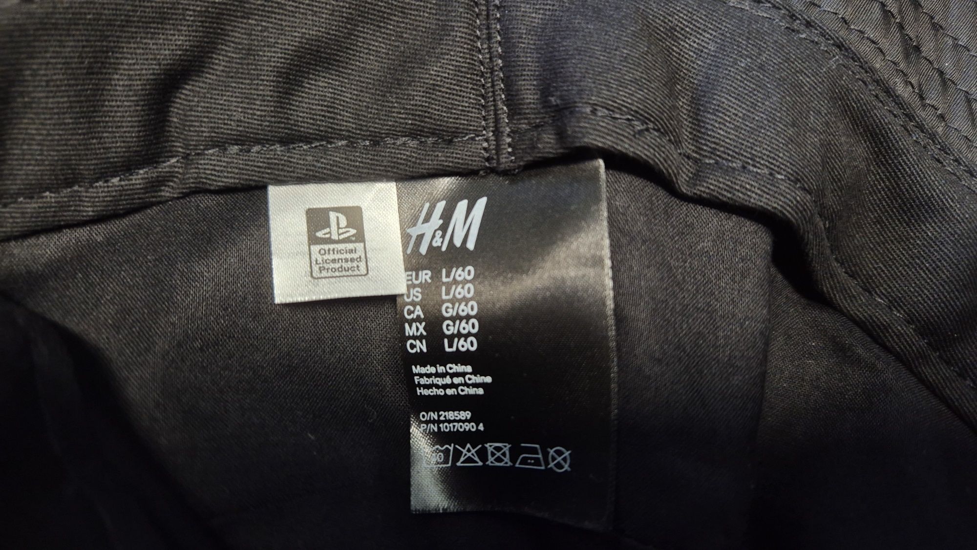 Bucket hat Playstation kapelusz Sony H&M