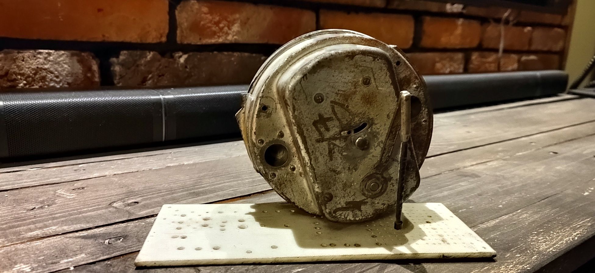 Stary Zegar z autobusu jelcz ogórek retro PRL vintage zabytkowy