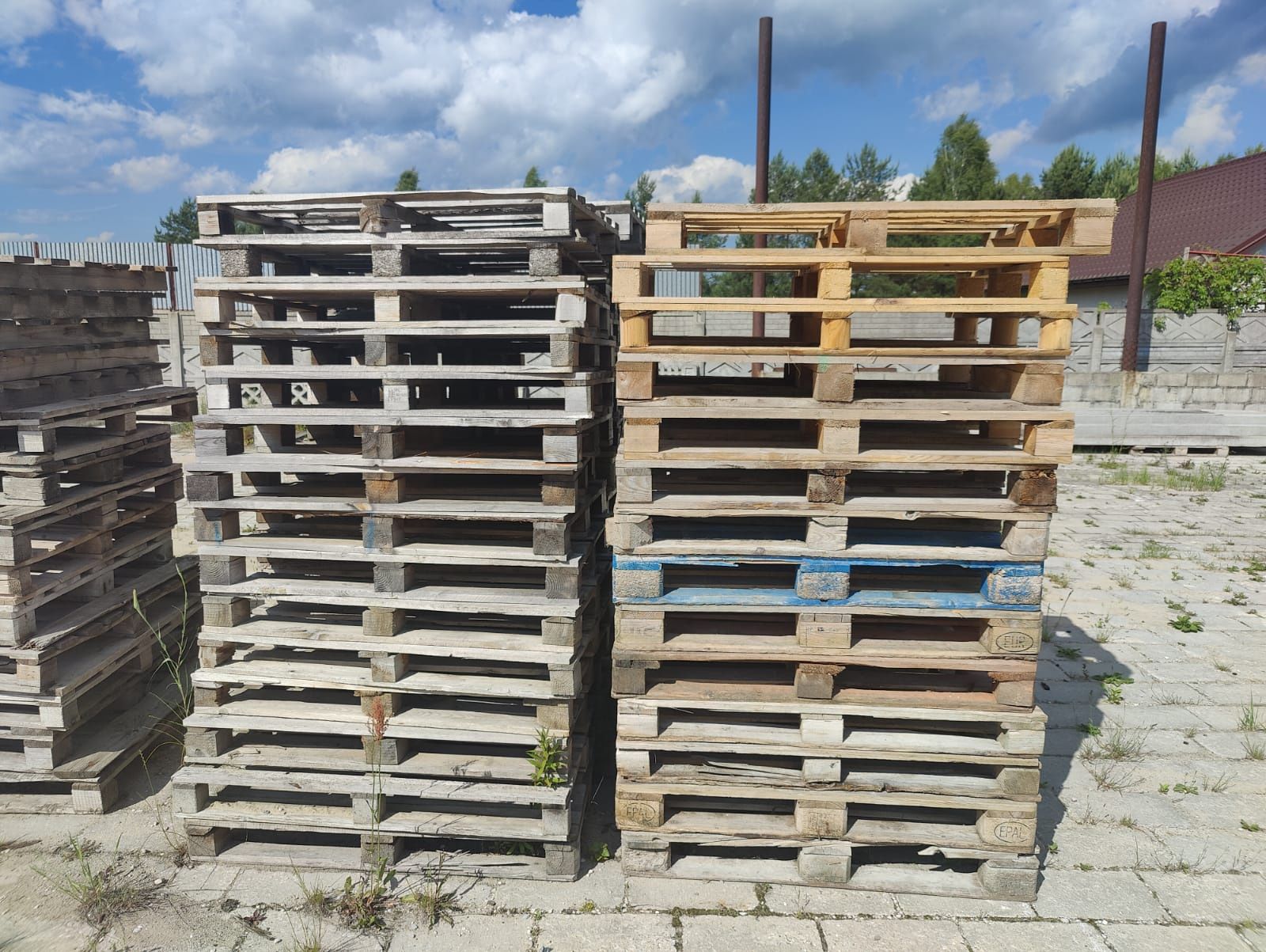 Palety drewniane, EUR, EPAL (120x80) i inne