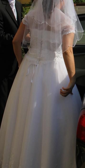 Ślub, Swarovski suknie, suknia ślubna + gratis bolerko wawa OKAZJA