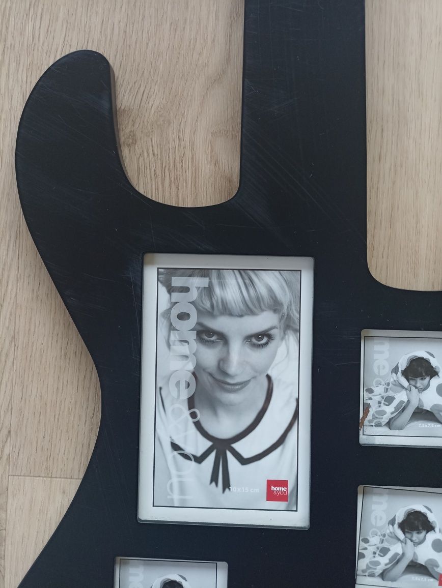 Ramka gitara home and you czarna