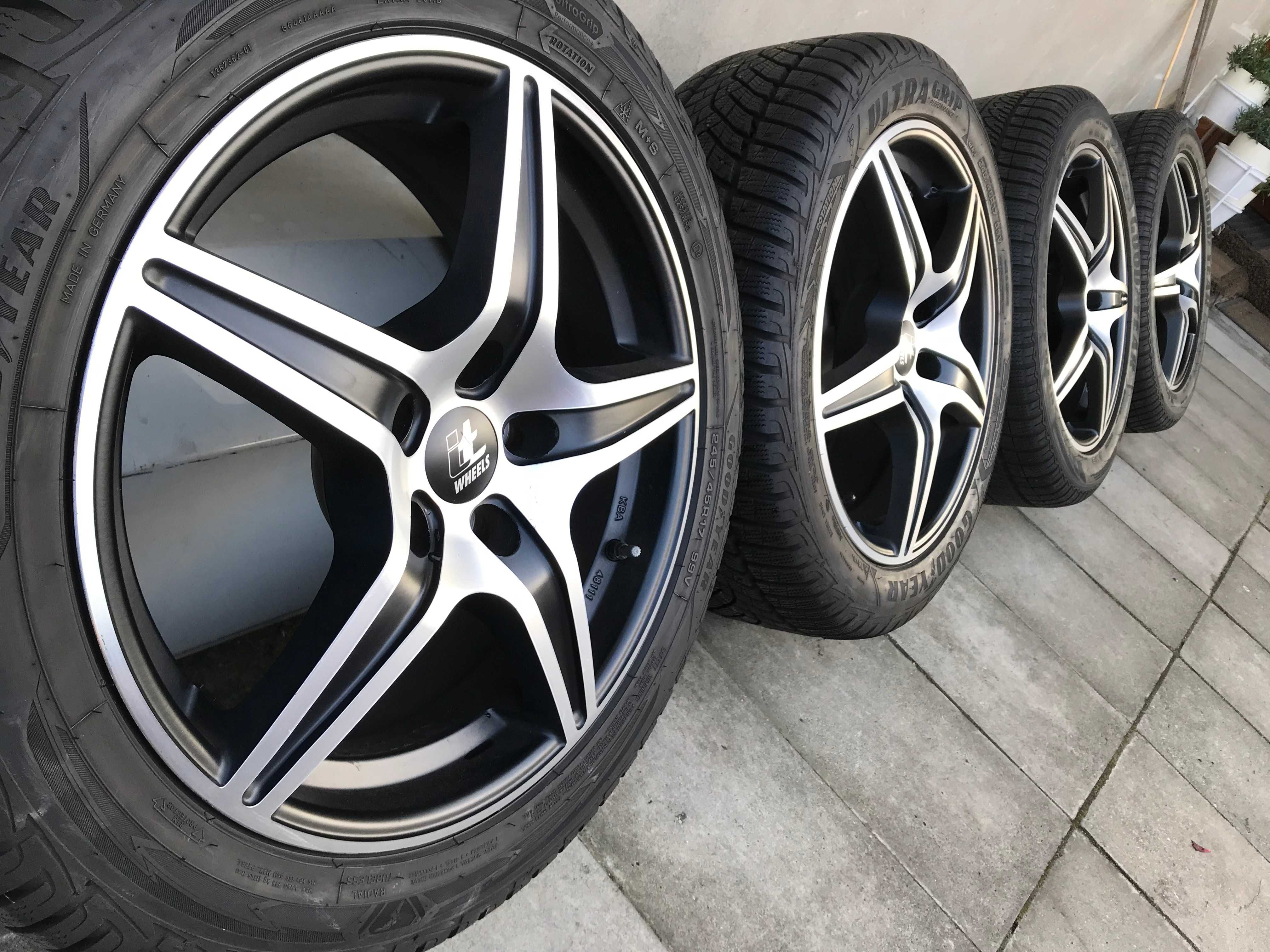 Koła zimowe Mercedes E CLS W211 W212 W219 W207 7,5Jx17 ET47 5x112 tpms
