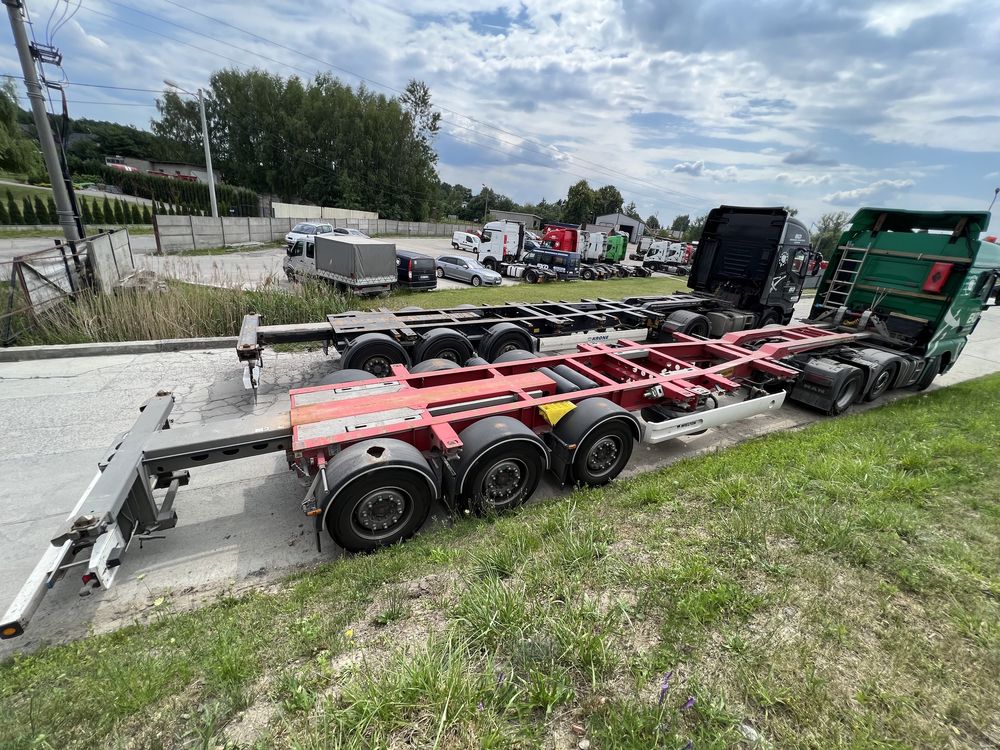 Wynajem naczep podkontenerowych podkontenerowe