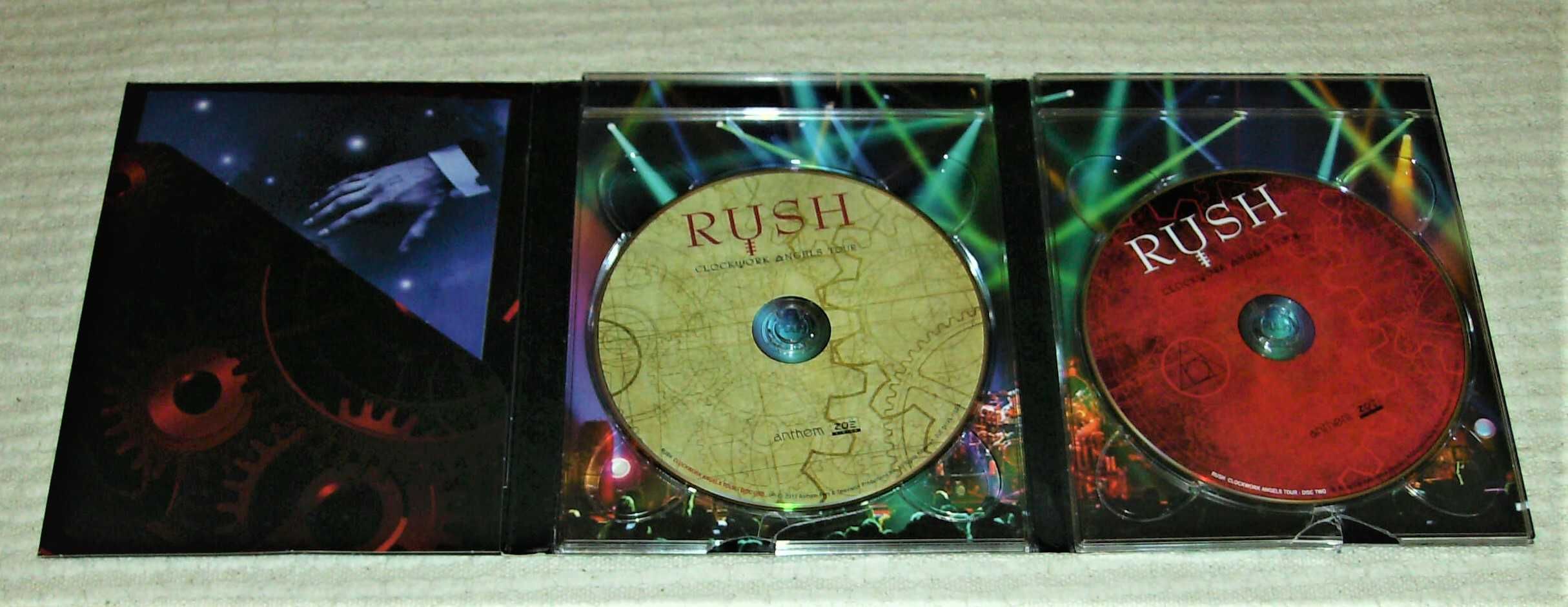 RUSH - CLOCKWORK ANGELS TOUR (DVD DUPLO)