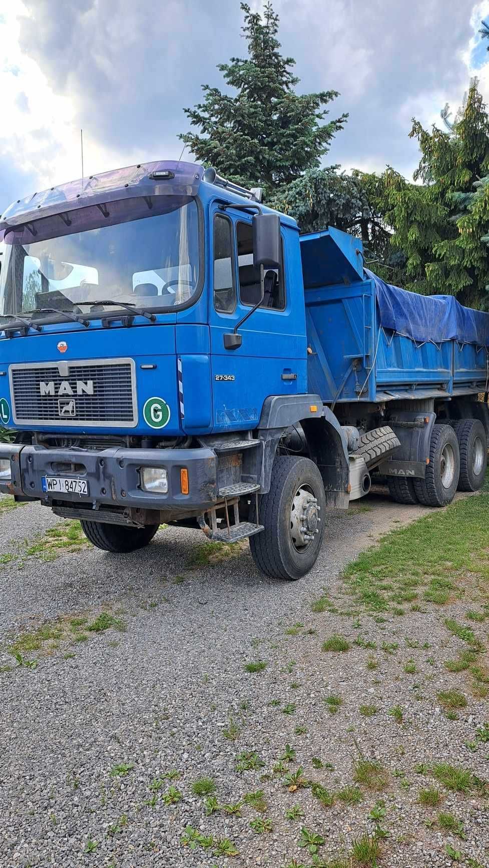 MAN wywrotka 6x6