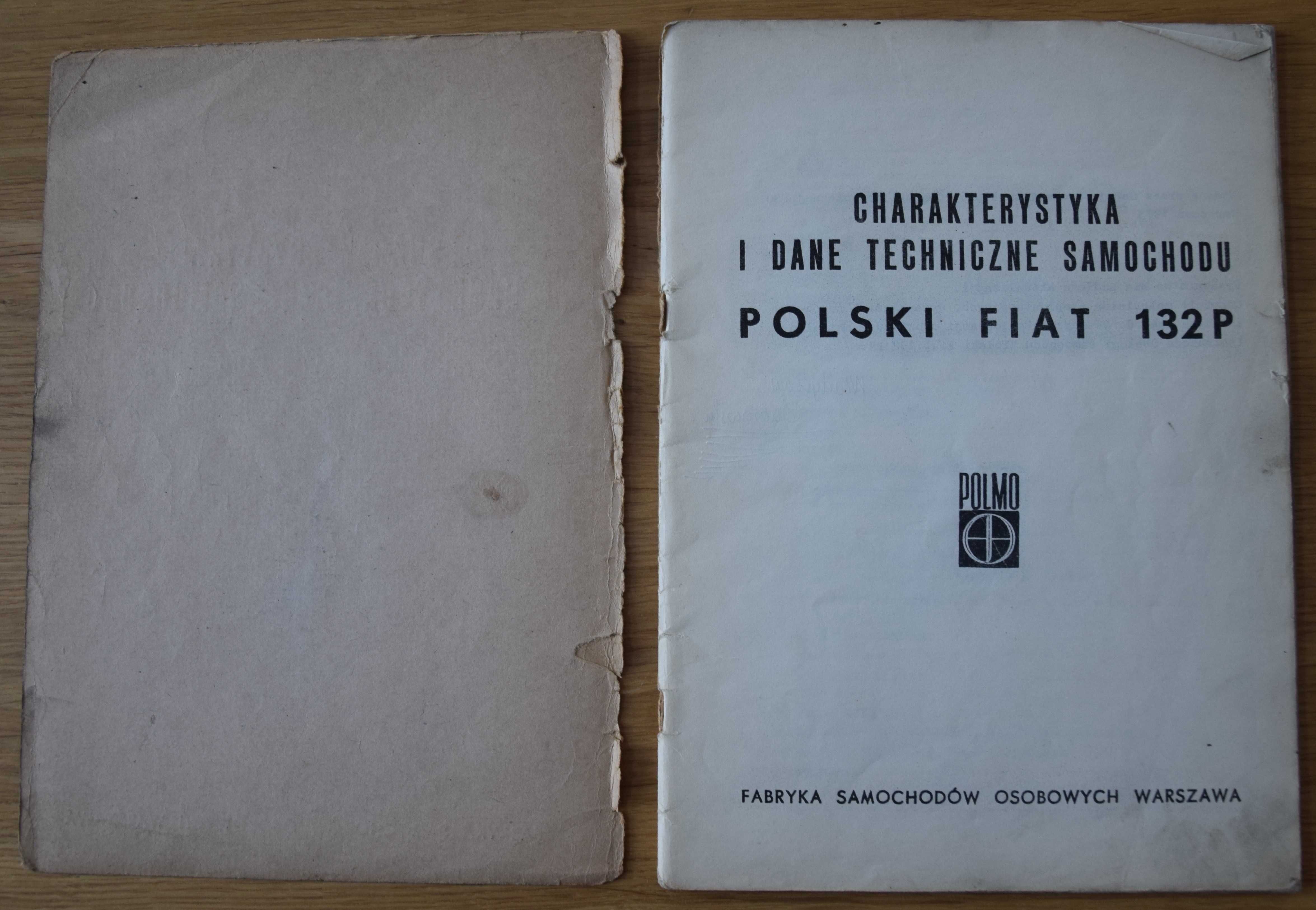 Dane Technichne Polski Fiat 132P RZADKOŚĆ