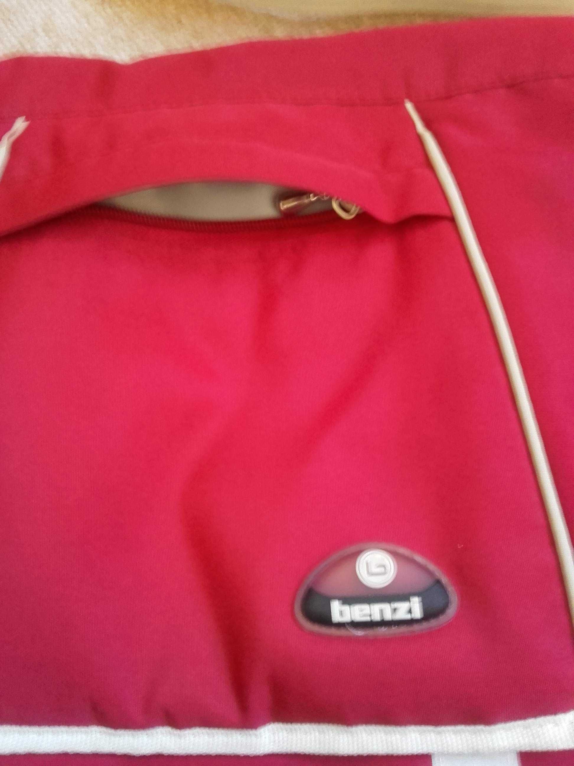 torba na ramię  Benzi duża sportowa czerwona typu listonoszka