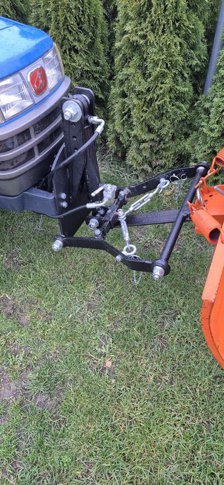 Japoński traktorek ISEKI SIAL 153 z glebogryzarką i plugiem