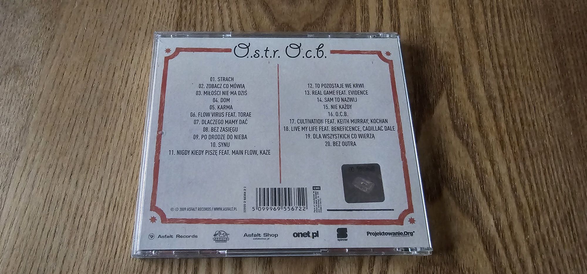 ostr o.s.t.r. - o.c.b. 1 wyd 2009