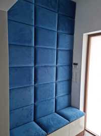 Panel Panele tapicerowane akustyczne sypialnie na wymiar garderoby
