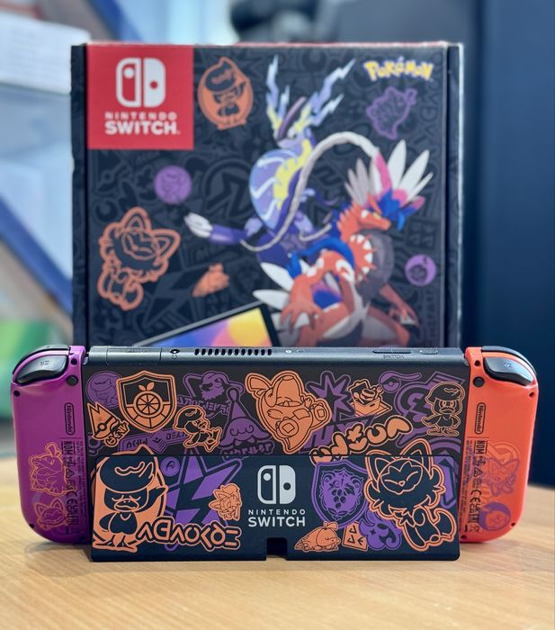 Konsola Nintendo Switch OLED Pokemon Scarlet & Violet Edition