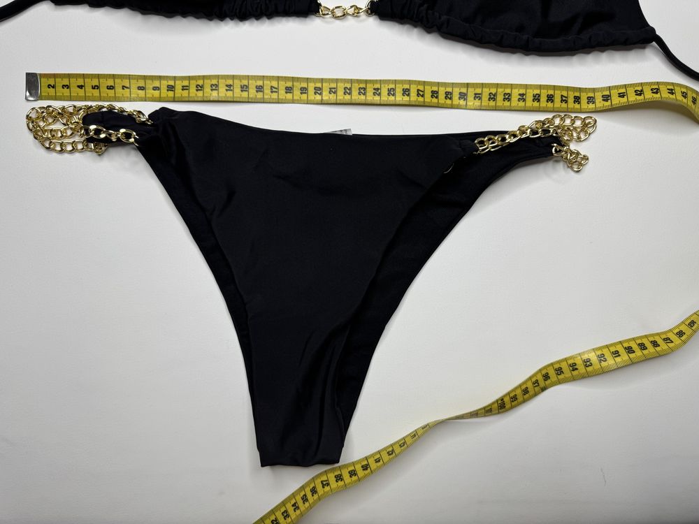 Bikini z lancuszkami zlotymi L