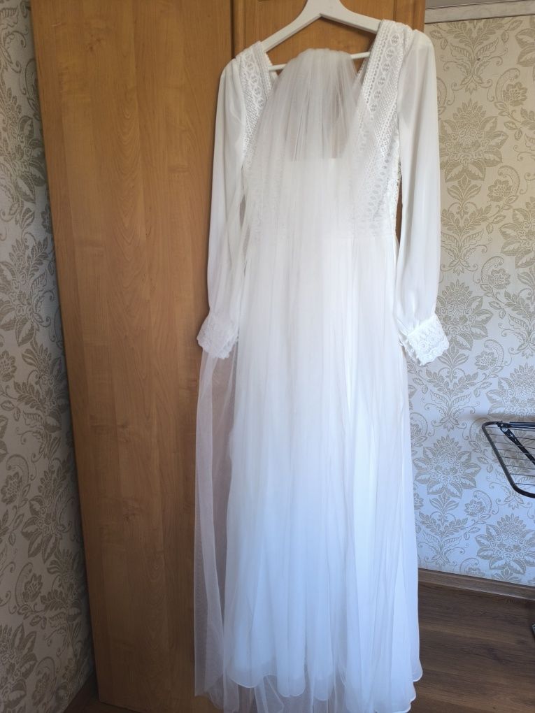 Suknia ślubna boho