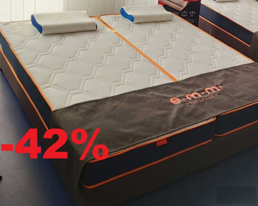 Матрац Denim безпружинний з різною жорсткістю сторін. Знижка до -41%!