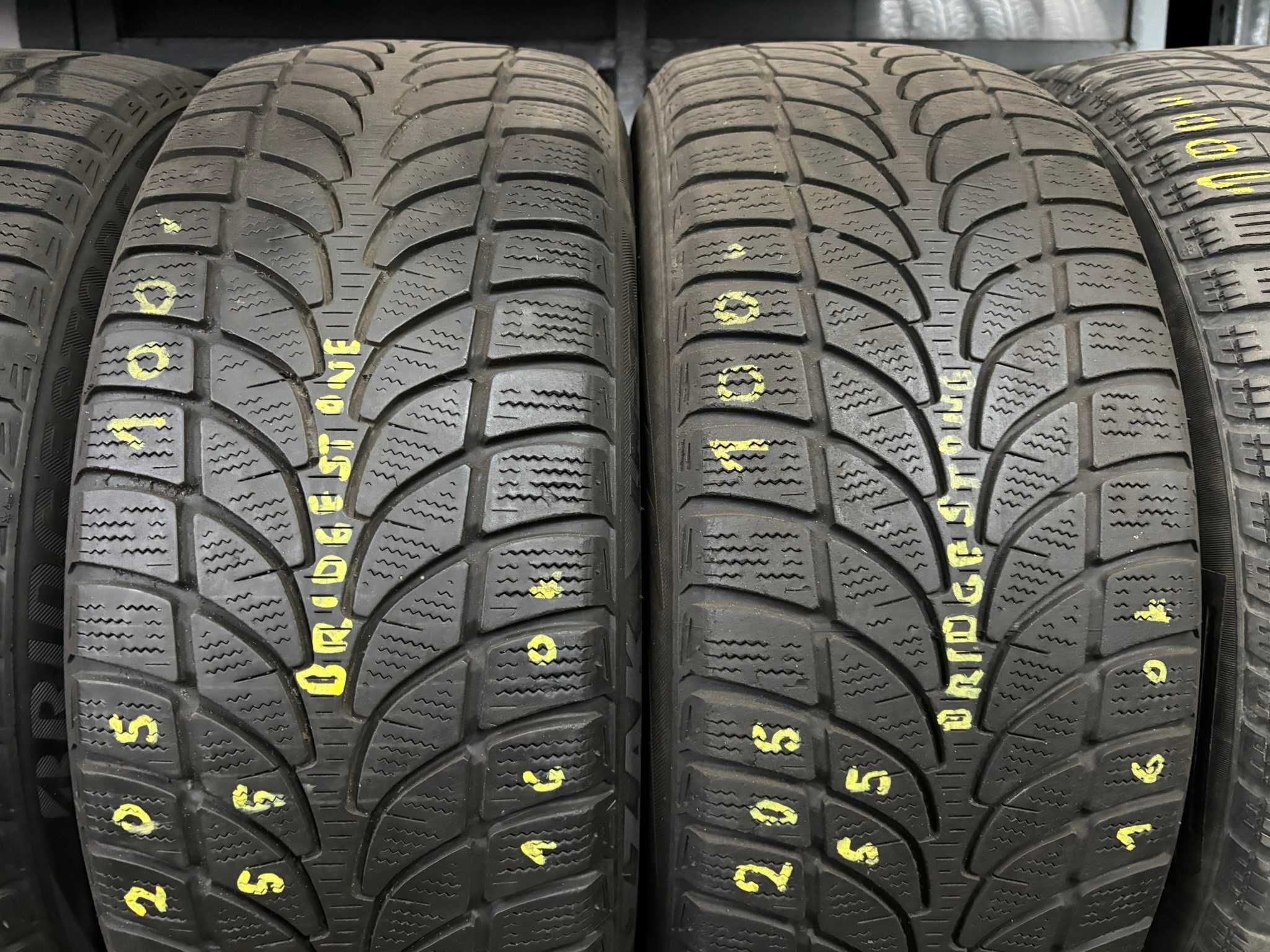 4X Opony Zimowe 205/55R16 91H BRIDGESTONE BLIZZAK LM-32 6.1MM Spr Całe
