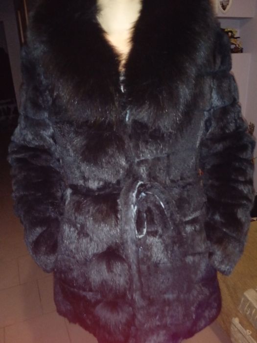 Шуба натуральна кролик