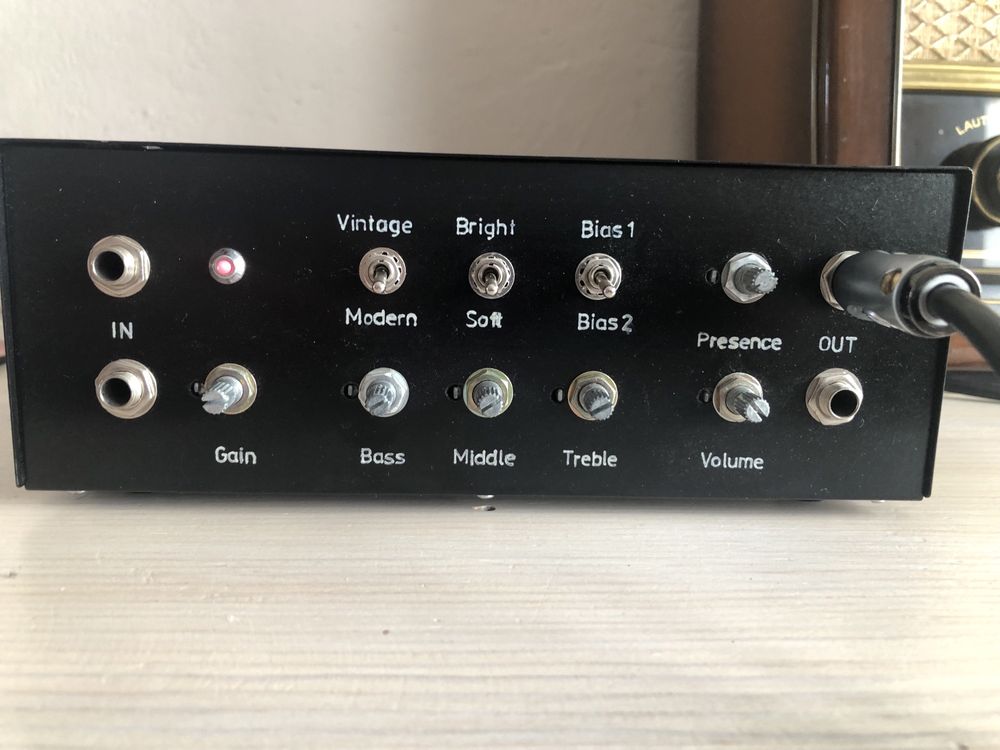 Preamp lampowy ECC83S/12AX7 Red Baron