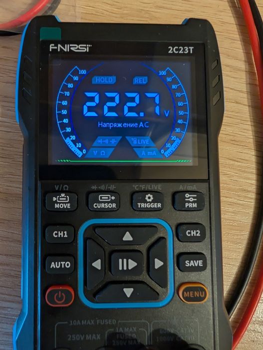 Мультиметр Осцилограф Генератор FNIRSI-2C23T