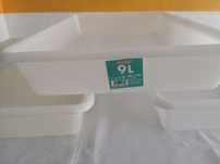 Tabuleiros em plastico