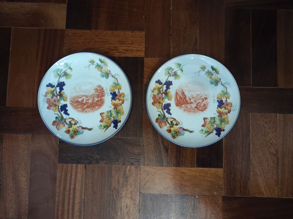 Conjunto 2 pratos em porcelana Vista Alegre