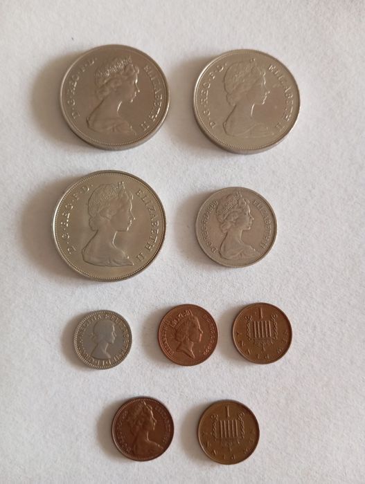 Moedas United Kingdom Rainha Elizabeth II