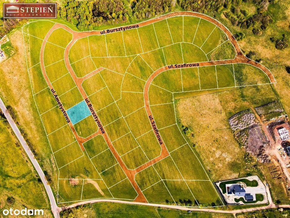 Działka na osiedlu Diamentowe Wzgórze.