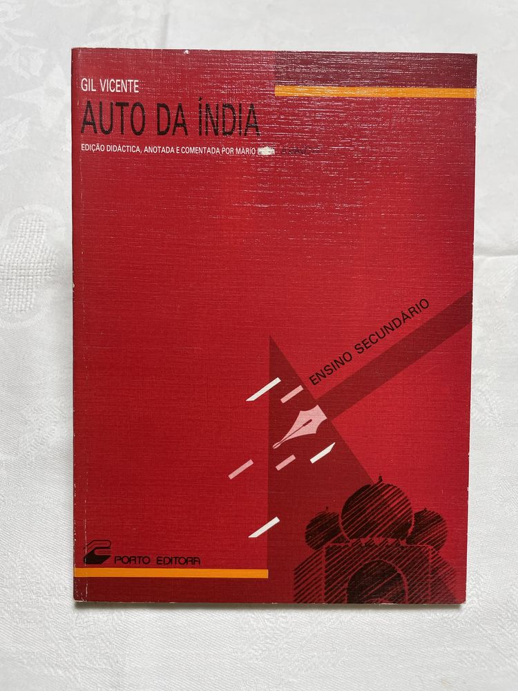 Livro Auto da Índia de Gil Vicente
