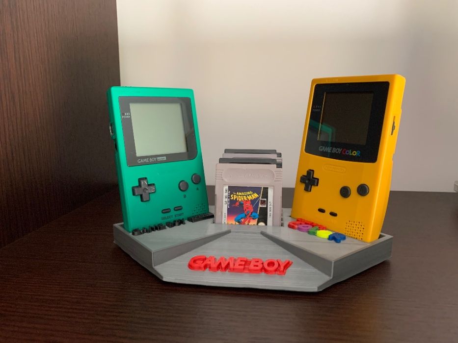 3D Retro Eletro - Suportes XL consolas Game Gear, Game boy e outros