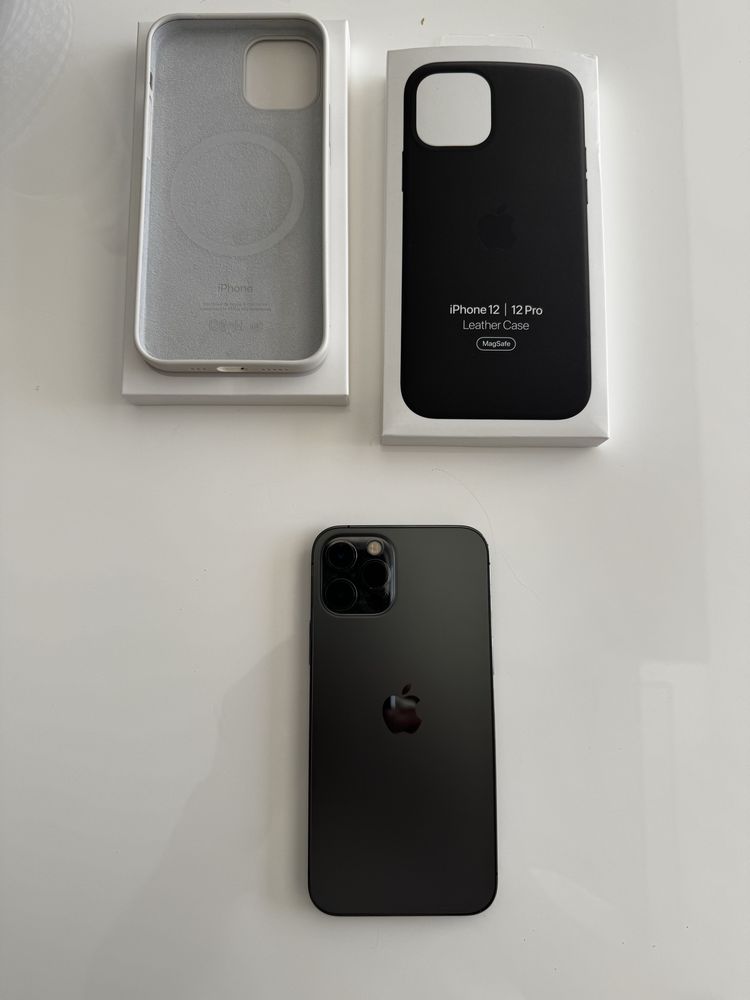 Iphone 12pro Black 128gb c/3capas originais