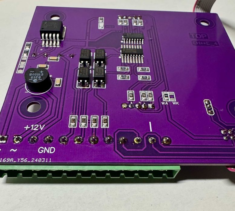 Wyświetlacz LED do myjni typu Ehrle. Myjnia bezdotykowa