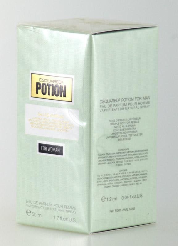 Perfume Feminino DSQUARED Potion 50ml Selado