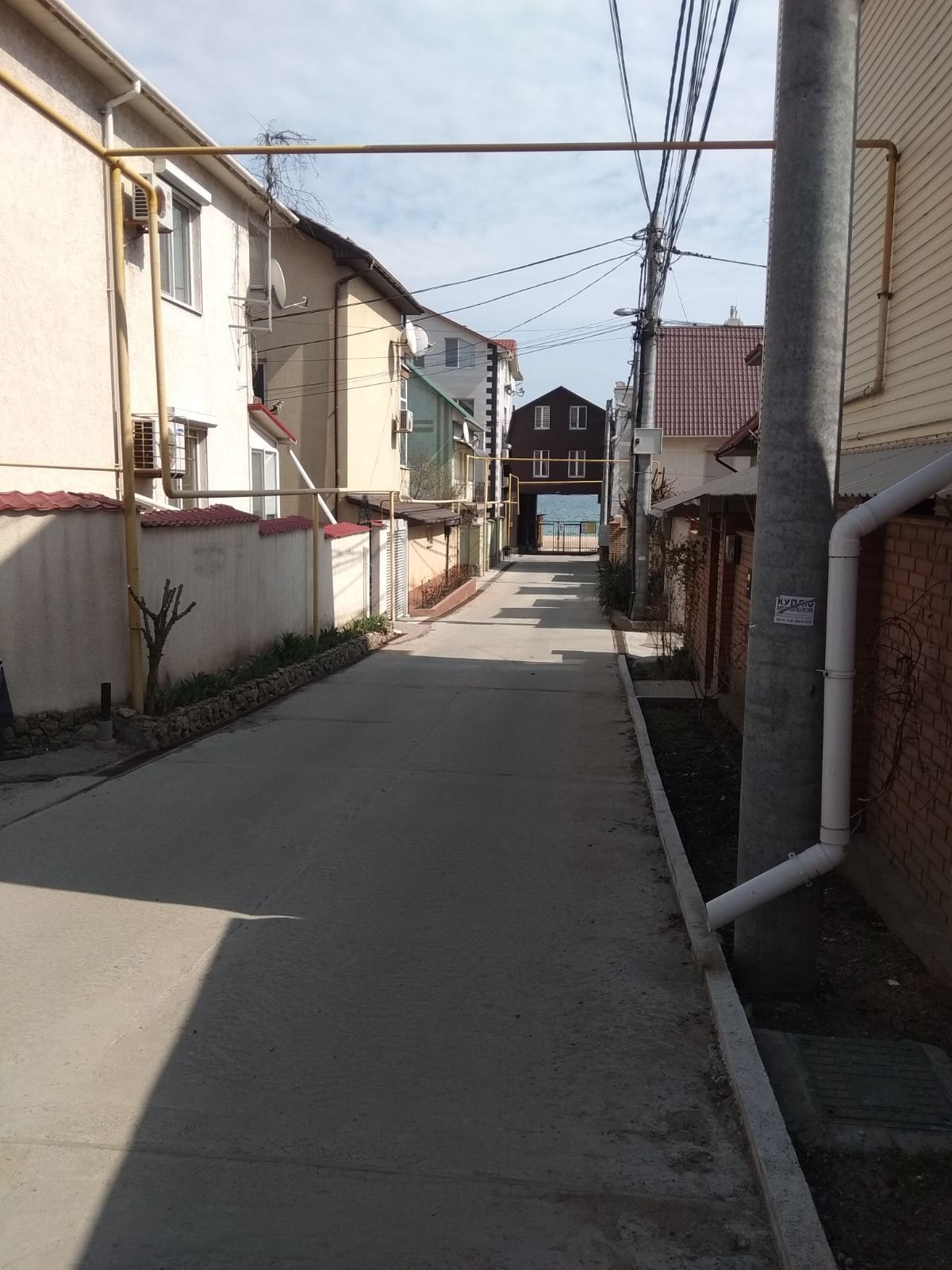 Дача у моря до 8 человек без спуска и лестниц Посейдон