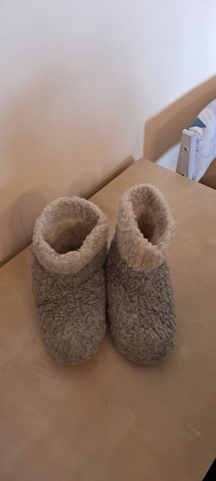 Kapcie bambosze wełna