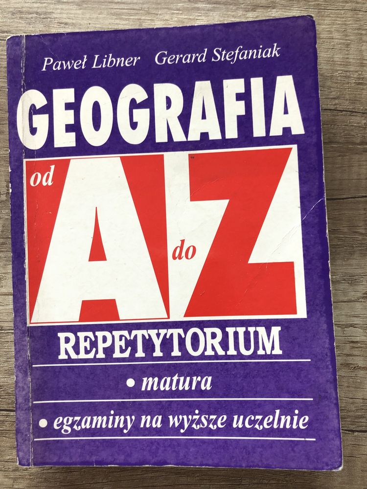 Geografia od A do Z -P. Libner, G. Stefaniak
