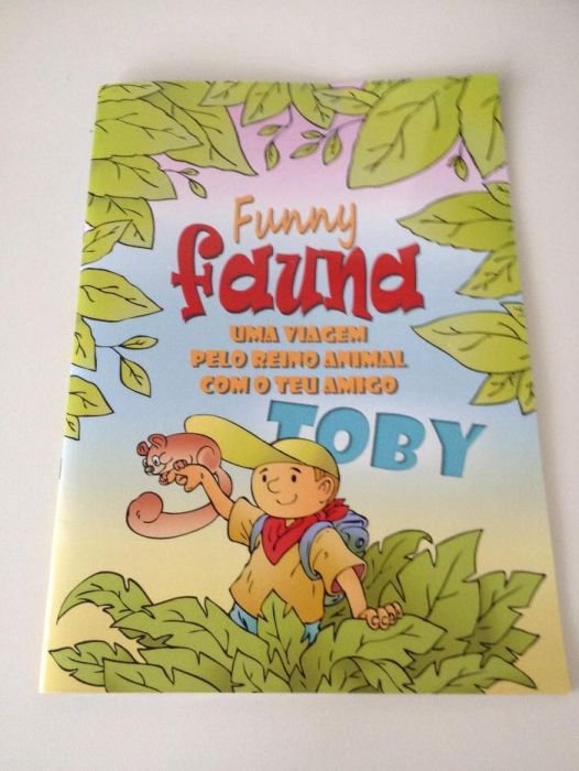 Caderneta cromos "Funny Fauna" - completa