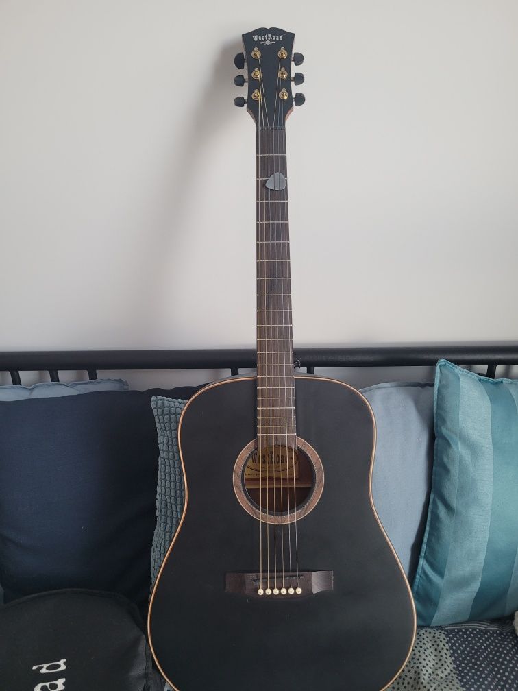 Gitara akustyczna WestRoad czarna