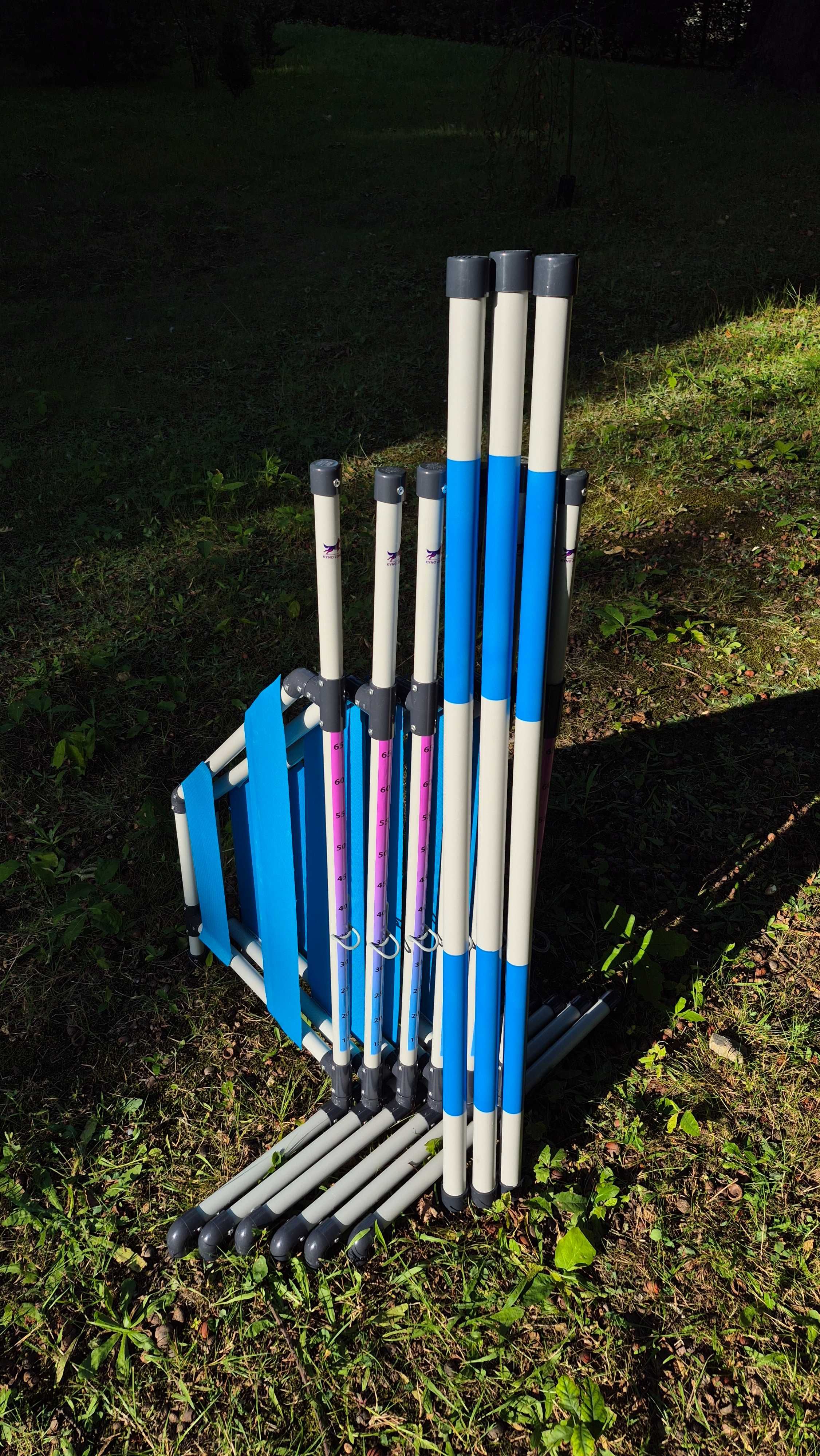 Nowa stacjonata dog agility - niebieska