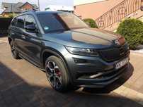 Skoda Kodiaq RS 2.0 Bi-TDI 240KM 2020 r. 4x4 Full LED Navi Panorama Kamera 360 ASO